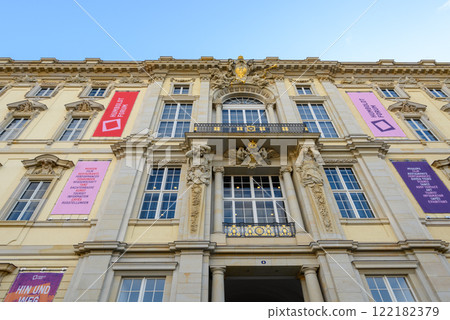 Humboldt Forum museum of human history, art and culture, in the Berlin Palace on the Museum Island in Berlin, Germany Humboldt Forum museum of human history, art and culture, in the Berlin Palace on the Museum Island in Berlin, Germany 122182379