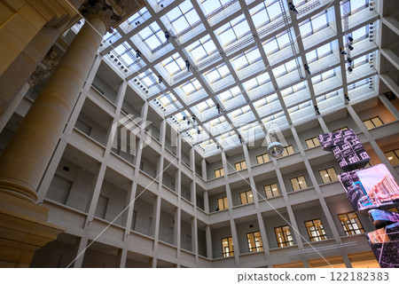 Humboldt Forum museum of human history, art and culture, in the Berlin Palace on the Museum Island in Berlin, Germany Humboldt Forum museum of human history, art and culture, in the Berlin Palace on the Museum Island in Berlin, Germany 122182383