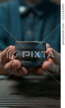 An Artistic Tea Ceremony with a handcrafted bowl adds depth and meaning to the experience An Artistic Tea Ceremony with a handcrafted bowl adds depth and meaning to the experience 122183065