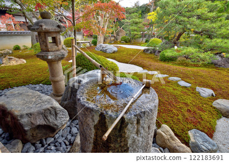 Stone slabs at Myomanji Temple 122183691