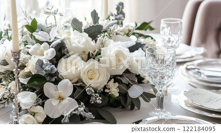 Winter interior design and decoration, elegant country cottage style room, soft neutral tones and cosy atmosphere in an English countryside manor home interior idea Winter interior design and decoration, elegant country cottage style room, soft neutral tones and cosy atmosphere in an English countryside manor home interior idea 122184095