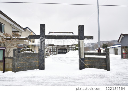 拍攝北海道厚澤山圓通寺的冬季風景 122184564