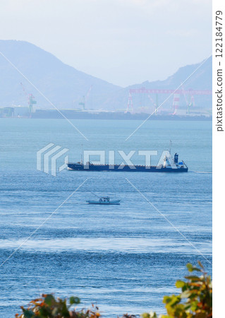 Tanker sailing in the Seto Inland Sea 122184779