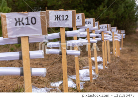 The starting area with distance maps The starting area with distance maps 122186473