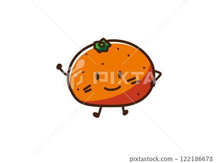 Orange character cute 122186678
