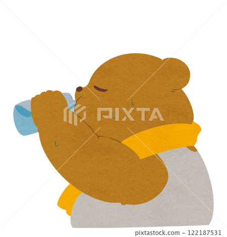 Bear drinking water 122187531