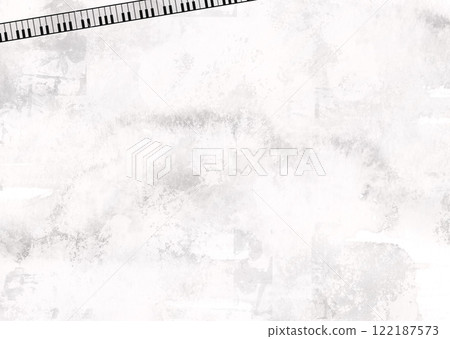 White background material with a pale pattern of keys arranged diagonally 122187573