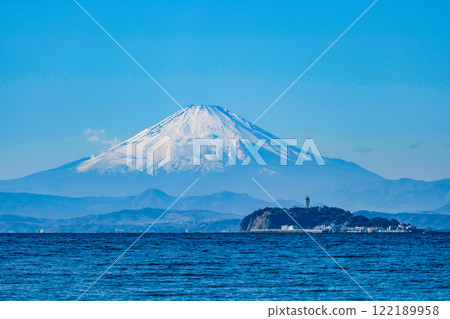 Enoshima and Mt. Fuji Enoshima and Mt. Fuji 122189958
