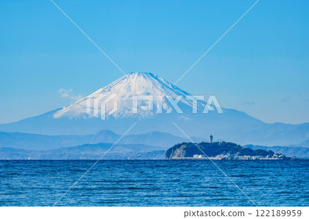 Enoshima and Mt. Fuji Enoshima and Mt. Fuji 122189959