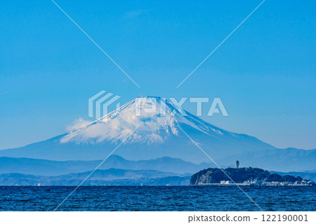 Enoshima and Mt. Fuji Enoshima and Mt. Fuji 122190001