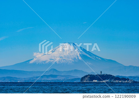 江之島和富士山 江之島和富士山 122190009
