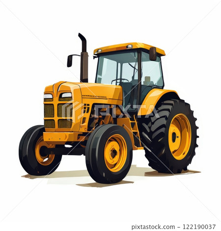 the AI Image Generator, Vintage Farming Tractor Illustration the AI Image Generator, Vintage Farming Tractor Illustration 122190037