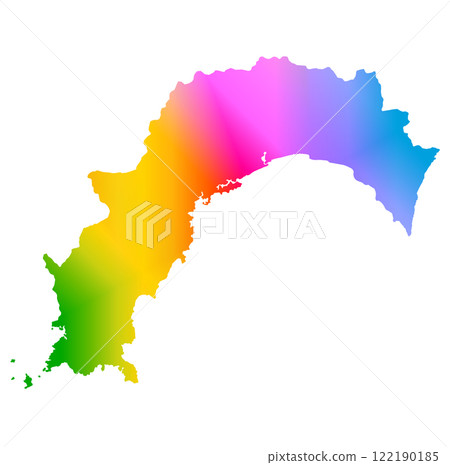 Kochi Prefecture Map 122190185