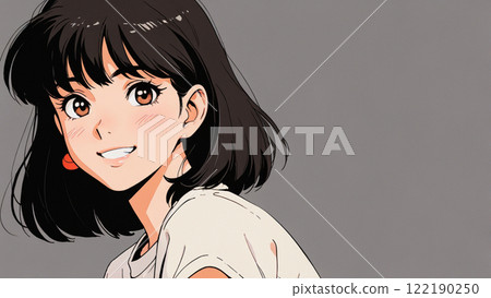 80、90年代復古可愛女孩 122190250