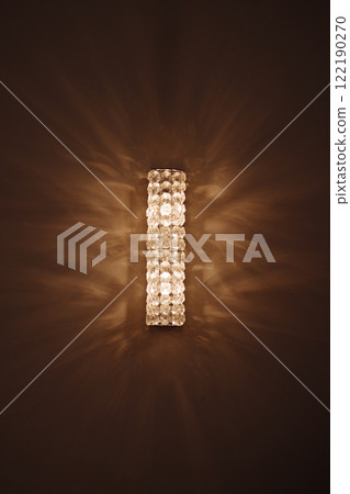 A lighted letter I is lit up in a room A lighted letter I is lit up in a room 122190270