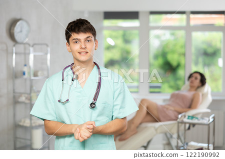 mail doctor portrait mail doctor portrait 122190992