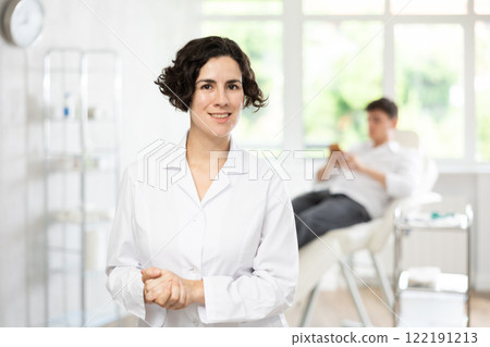 female doctor portrait 122191213