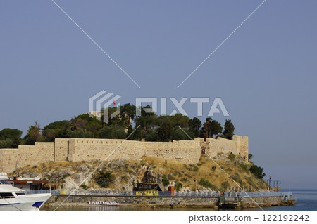 Kusadasi Castle in Kusadasi, Turkey 122192242