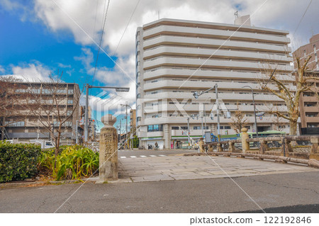 Horikawa, Kamigyo Ward, Kyoto City, streetscape around Abe no Seimei Shrine Horikawa, Kamigyo Ward, Kyoto City, streetscape around Abe no Seimei Shrine 122192846
