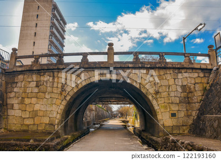 Horikawa, Kamigyo Ward, Kyoto City, streetscape around Abe no Seimei Shrine 122193160