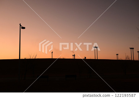 A sunset image 122193587