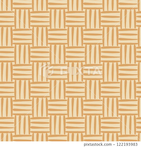 Rattan seamless pattern. Texture of the weave. Vector illustration. 122193983