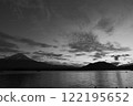 Mount Fuji seen over Lake Yamanaka 122195652