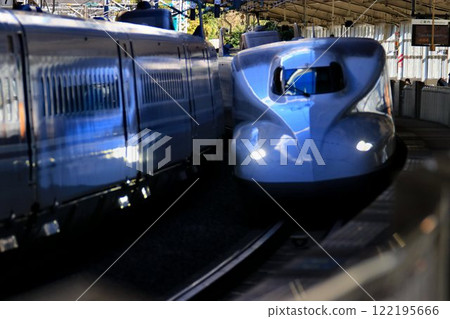 Run through Japan's aorta!! Tokaido Shinkansen N700A ~At Atami Station Run through Japan's aorta!! Tokaido Shinkansen N700A ~At Atami Station 122195666