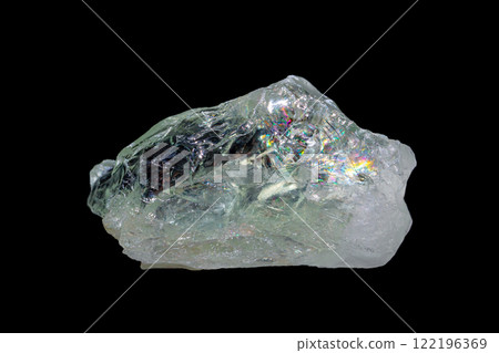 Beautiful rough prasiolite gemstone 122196369