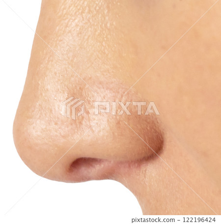 Nose on white 122196424