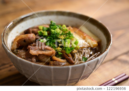 鴨肉蔥蕎麥麵 122196936