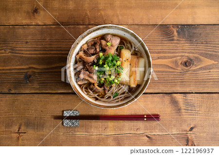 鴨肉蔥蕎麥麵 鴨肉蔥蕎麥麵 122196937