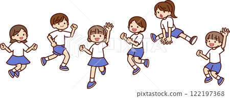 Children to jump Children to jump 122197368