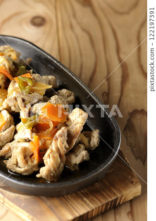 鐵板燒耐力豬肉烤肉 122197391