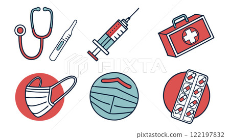 醫療筆記、醫療用品、漱口水、毒藥、就醫手冊、非統一收集手冊 122197832