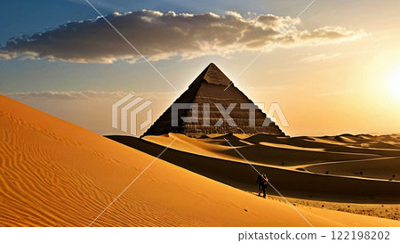 Dawn in the Wahiba Desert 122198202