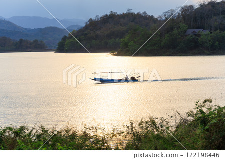 boats on the lake boats on the lake 122198446