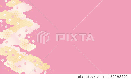 bg material-sakura14-2 vector bg material-sakura14-2 vector 122198501