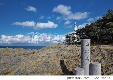 燈塔景觀：日禦岬燈塔（大社町） 122198543
