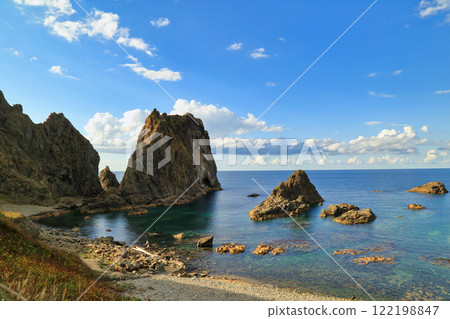 [固定價格]秋天島Takefoshi海岸（10月/北海道Shakhakamachi積丹鎮） 122198847