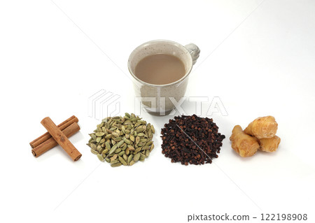 chai spice drink chai spice drink 122198908