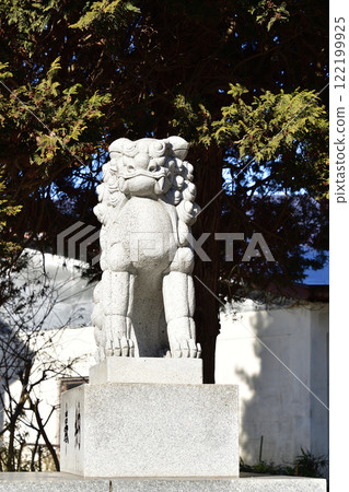 拍攝北海道函館冬季梶稻荷神社境內的風景 122199925