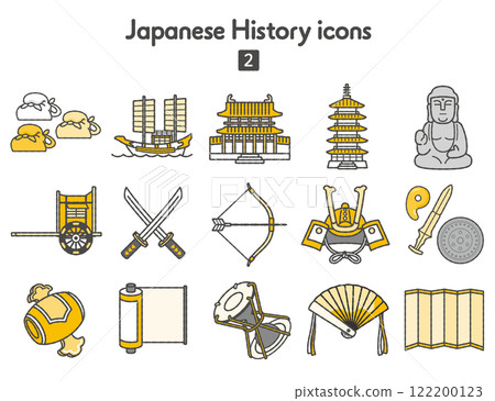 Icons of Japanese History 2: Ancient to Middle Ages 122200123