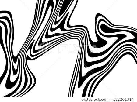 Optical illusion stripes texture. Abstract wavy background. Op art illustration. Optical illusion stripes texture. Abstract wavy background. Op art illustration. 122201314