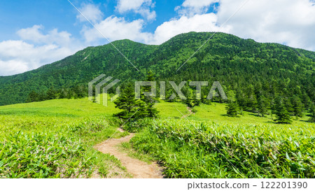 Summer climbing of Mt. Azuma and Mt. Nekodake (Mt. Nekodake to Mt. Azuma) 122201390