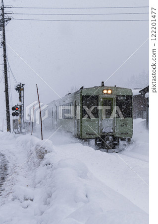 Iiyama line in winter Iiyama line in winter 122201477