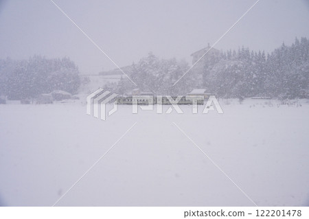 Iiyama line in winter Iiyama line in winter 122201478
