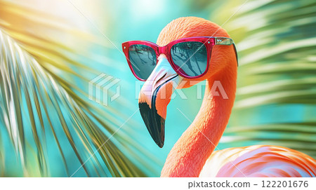 戴著墨鏡的紅鶴 戴著墨鏡的紅鶴 122201676