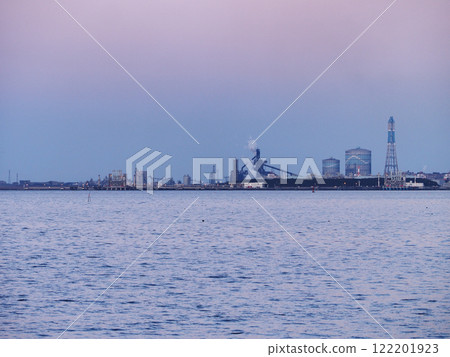 從富津岬看到的鋼鐵廠 122201923