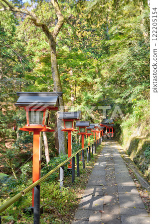 鞍馬寺和彌勒堂的參道 122205154